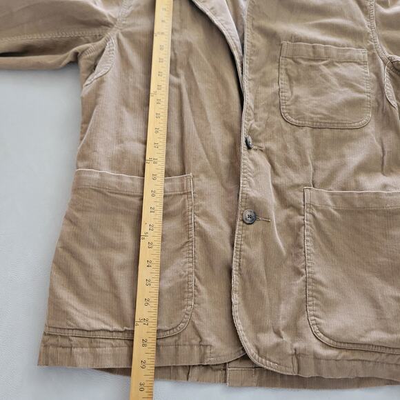 Duluth Trading Jacket Mens M Corduroy Chore Blazer Hunting Elbow Patch Heritage - Picture 9 of 10